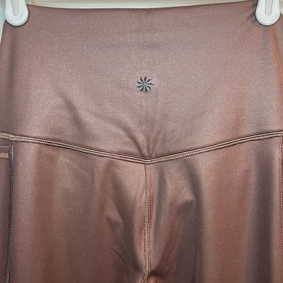 Athleta Inclination Moto Tight women’s size S - brown - Picture 4 of 4